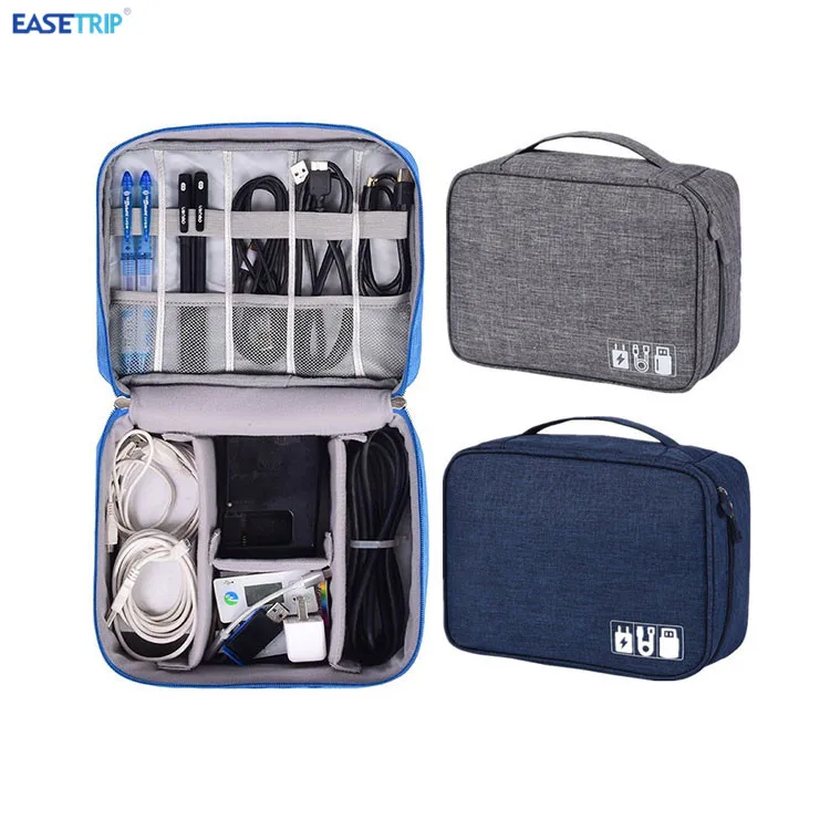 

Multi-Function Power Charger U Disk Digital Accessories Waterproof Travel Portable Electric Cable Storage Bags, Optional