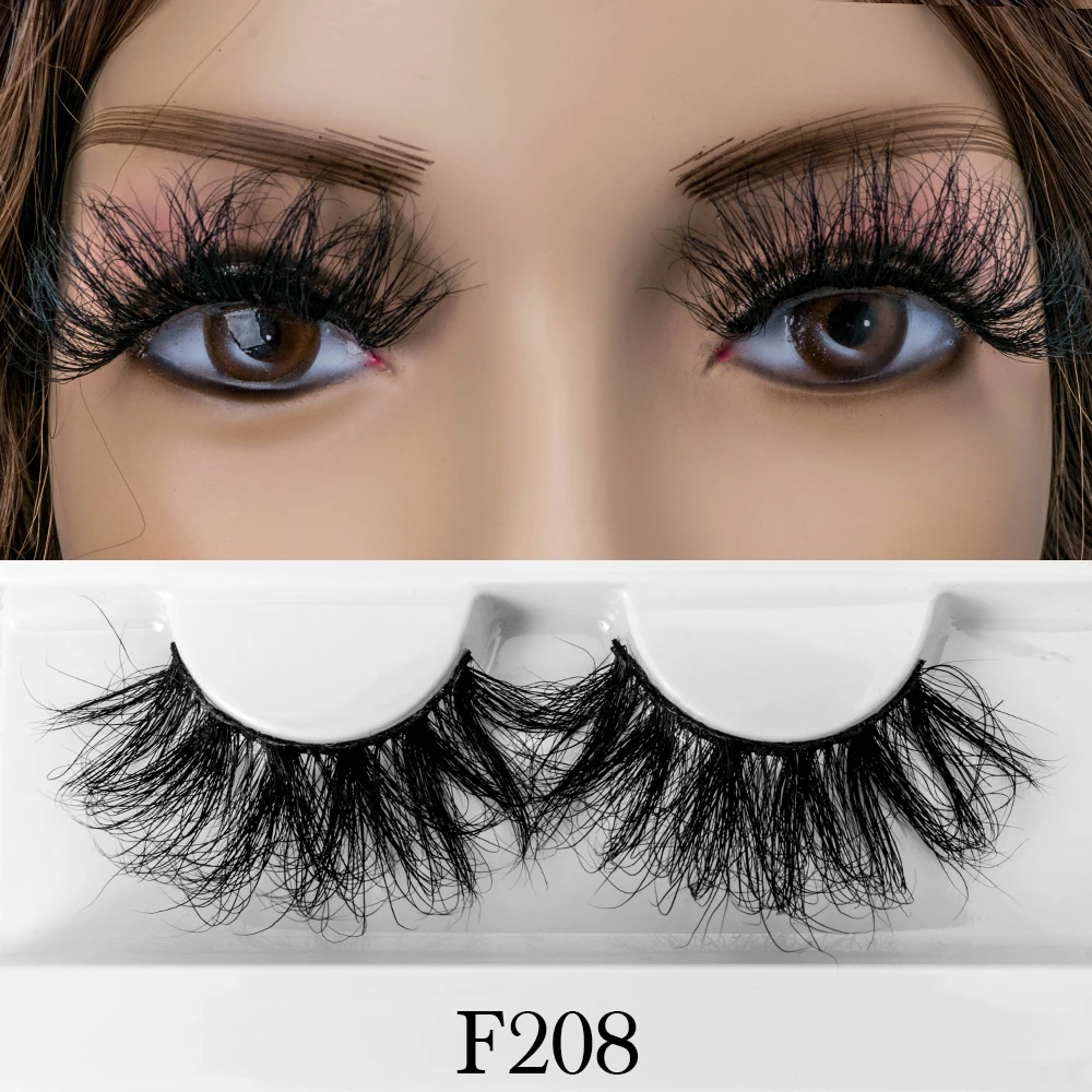 

Best Selling Extra Fluffy 6D eyelashes Wholesale 20mm 3D Mink Lashes With Own Brand 25mm 5D Mink Eyelash, Picture