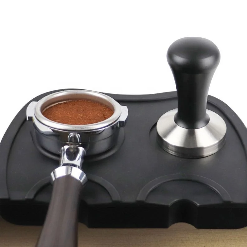 

51Mm 58Mm Coffee Tools Barista Espresso Stainless Steel Tamper, Black