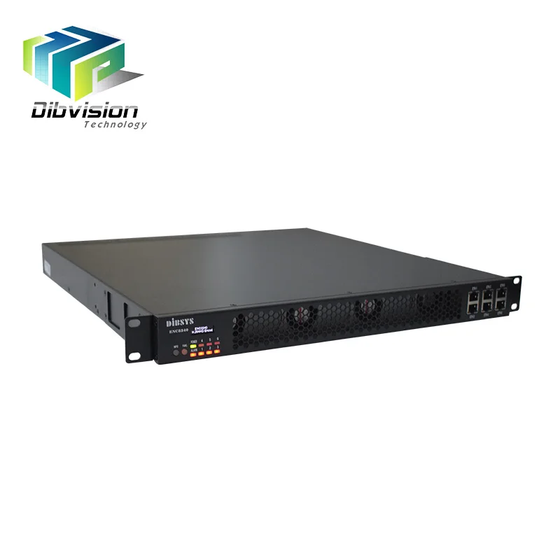 

Q924 Hot-plug 6 modules 24 channel Full HD Video Encoder H.265 option 12 HD channels input