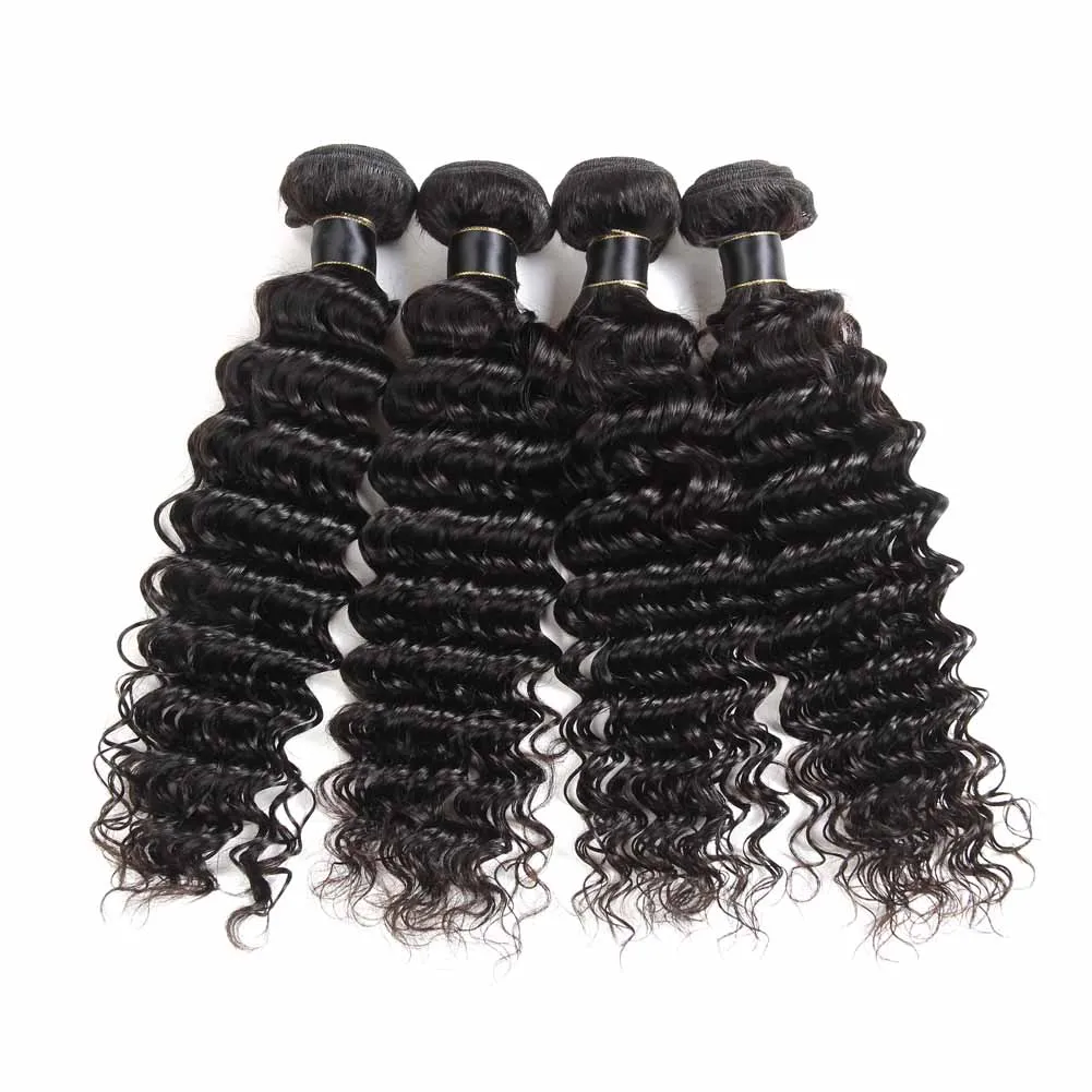 

China Supplier 3+1 Packet Human Hair kinky curly bundles with lace front synthetic hair wig