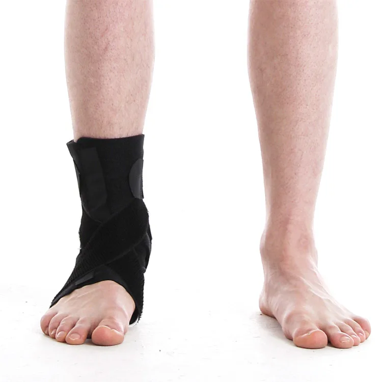 

Wholesales Ankle Foot Orthosis Brace Compression Support Sleeve Elastic Ankle Foot Brace, Black