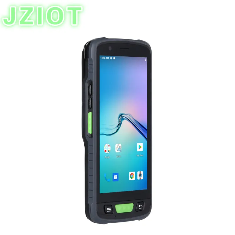 

JZIOT V9100 PDAs passport scanner industrial pda android with 5.5inch octa-core 6000mAh battery