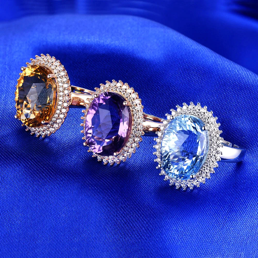 Ska Sterling Silver 925 Jewelry Natural Semi Precious Stones Jewelry