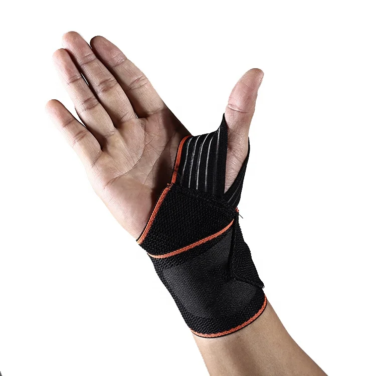 

Wrist Support Braces for Men & Women Powerlifting Strength Training, Black
