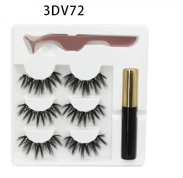 

Custom magnetic lashes vendors wholesale 22mm dramatic false 3d mink eyelash magnetic eyelashes set with eyeliner lashes, Natural black