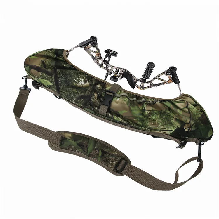 

Durable Flannelette Camouflage Compound Carry Shoulder Neoprene Bow Sling for Outdoor Hunting, Reed camo, green camo