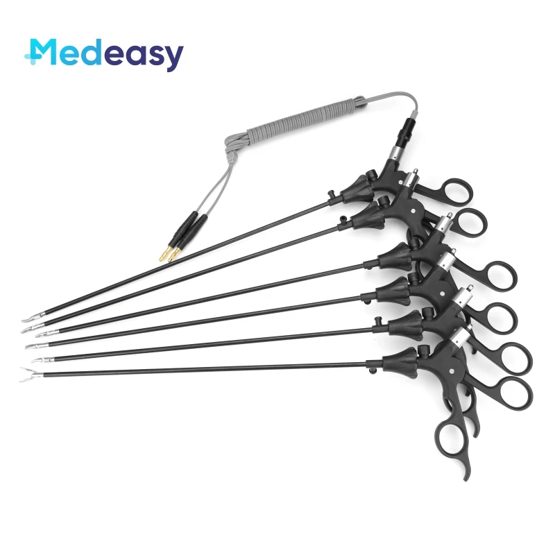 

Laparoscopic Bipolar Forceps with Cable Reusable Bipolar Coagulation Maryland Forceps