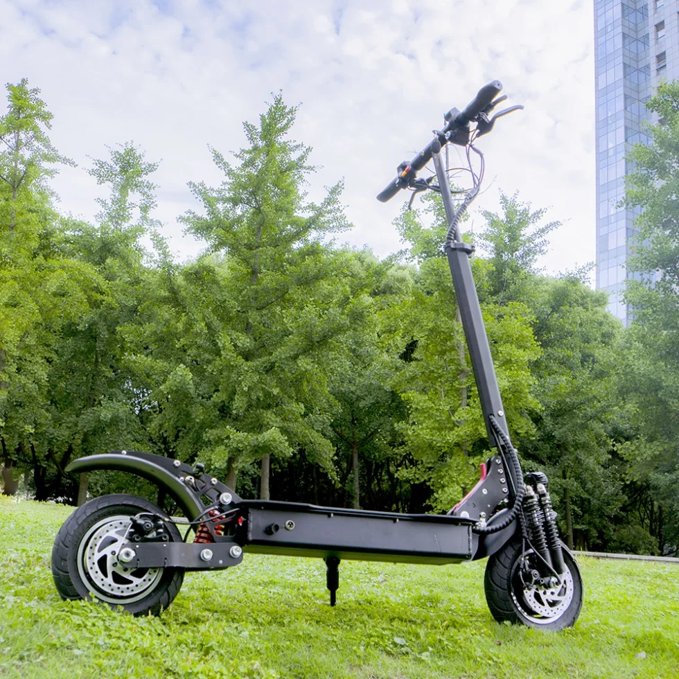 

2020 Hot Sale 52v 2400w 18ah Full Suspension dual motor dualtron Portable Fast Speed Off Road Electric Scooter