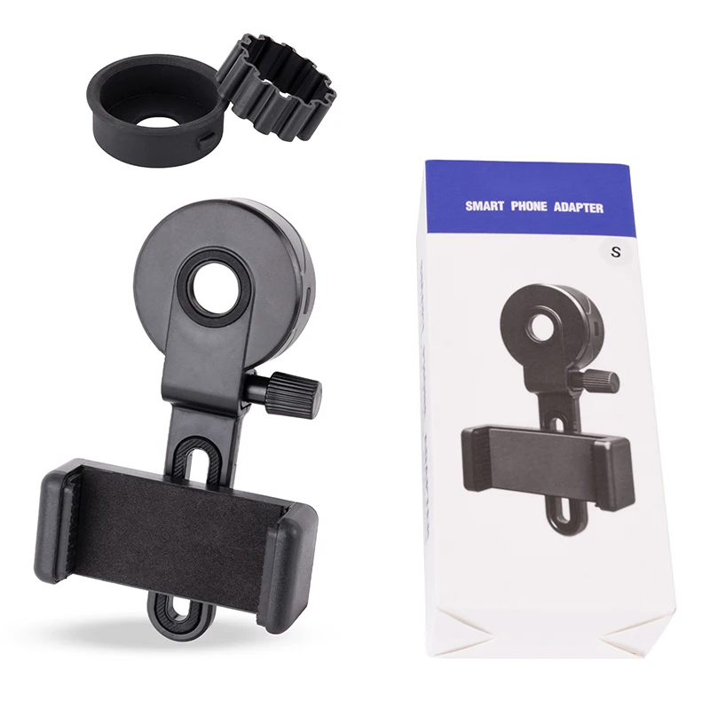 

LUXUN Factory New Design Phone Holder Mount Adapter Compatible with Binocular Monocular Telescope Universal Phone Holder