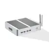 Topton 4K Display Mini PC Fanless Desktop Small Size Linux Celeron 1007U Intel HD Graphics Processor