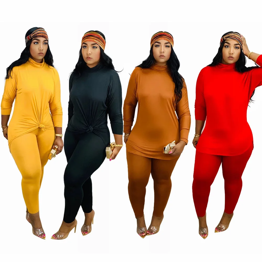 

Women's multicolor tight-fitting long-sleeved trousers high stretch suit