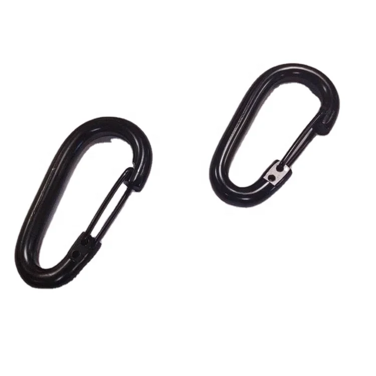 

New Design Safety Heavy Duty Zinc Alloy Carabiner Hand Bag Spring Snap Hooks, Matt black, antique brass, light gold, etc.