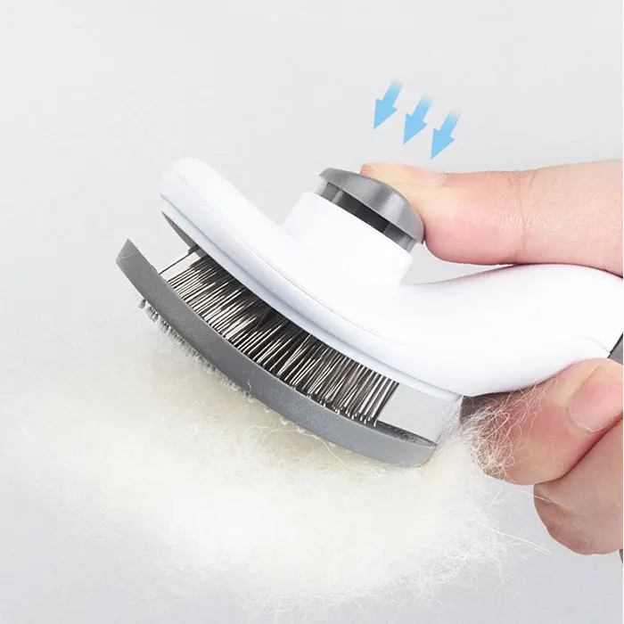 

Cat and dog hair removal needle comb clean up floating hair household cleaning hair knot brush upgrade pet supplies