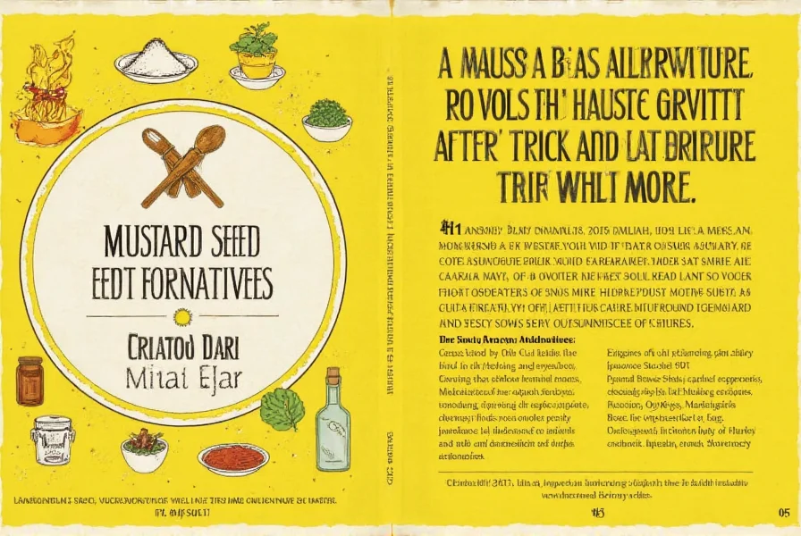mustard seed alternatives a spicy guide for the curious and the culinary