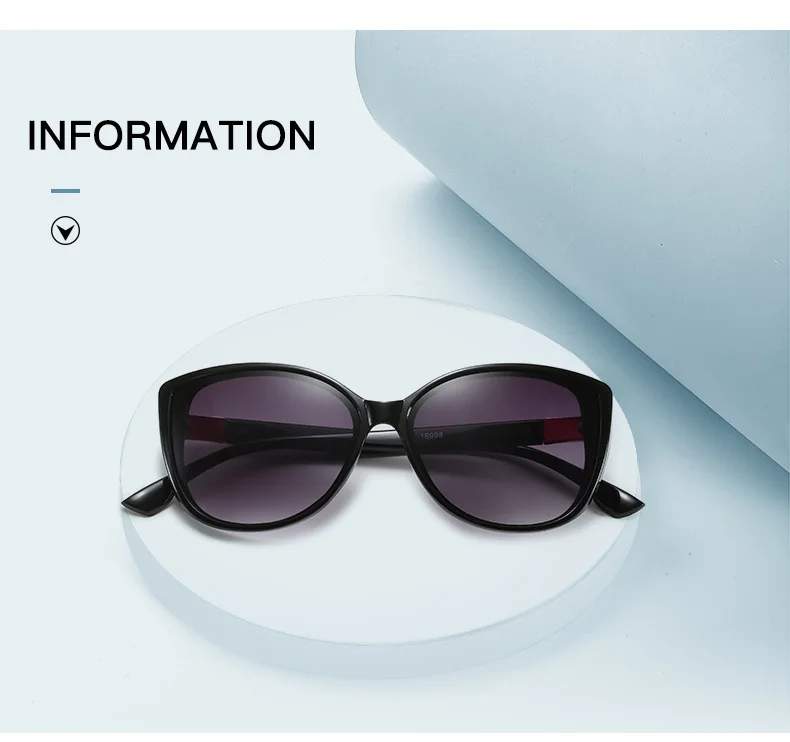 

Summer Beach Brand 2021 New UV400 CATSEYE Retro Ladies sunglasses radient color
