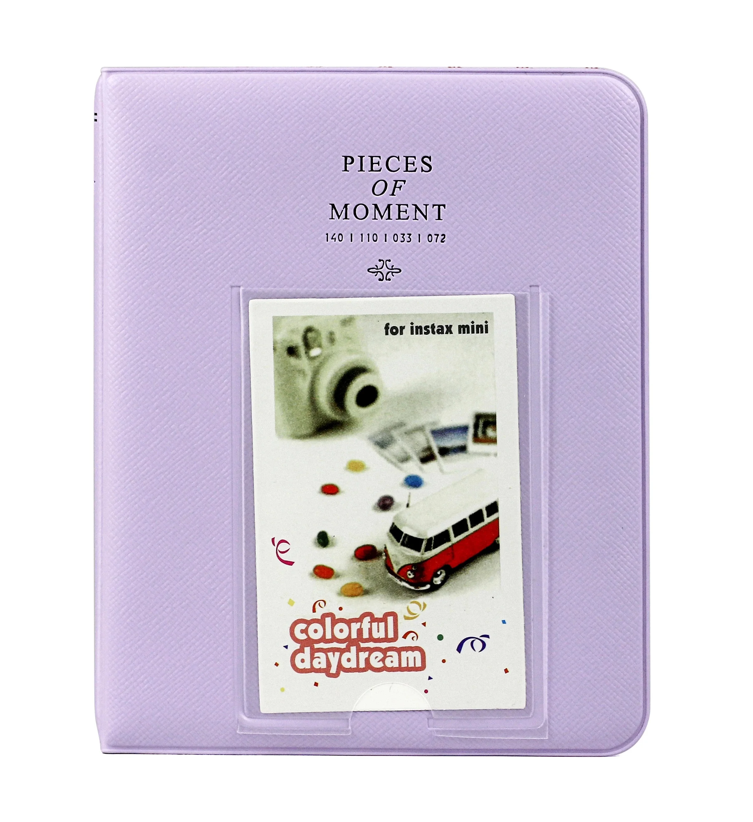 Album photo 64 pochettes 7,6 cm pour Fujifilm Instax Mini Films 9 8 7s 90 70 25 Porte-cartes rose