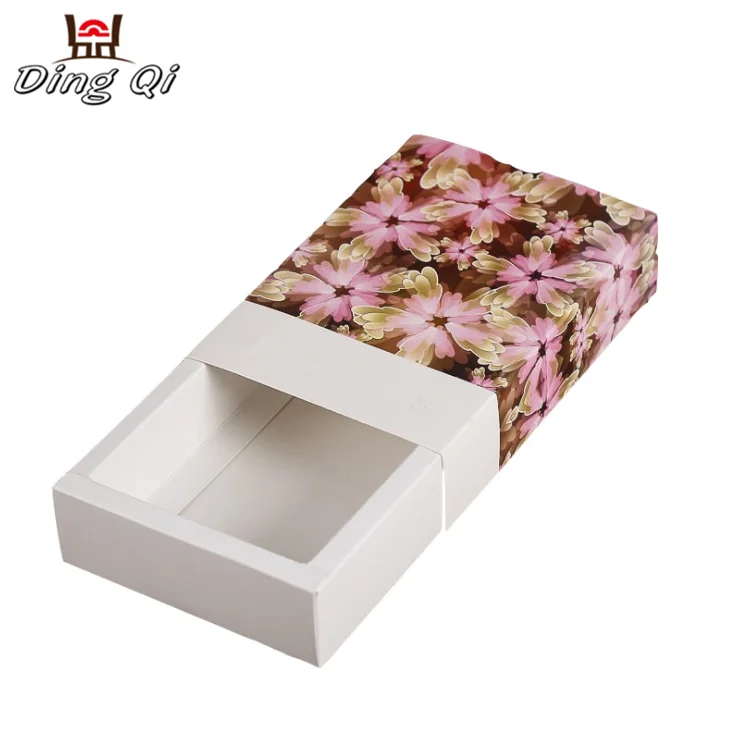 Heavy duty collapsible foldable paper cardboard packing box with lid