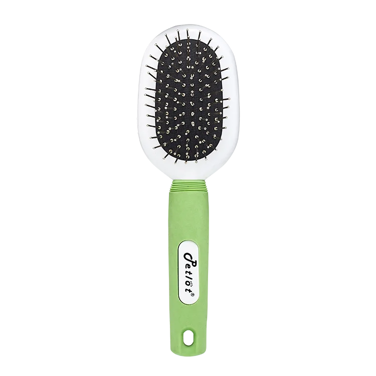 

Cheap And Easy To Use Pet Needle Brush Pets Double Side Grooming Brush, Green