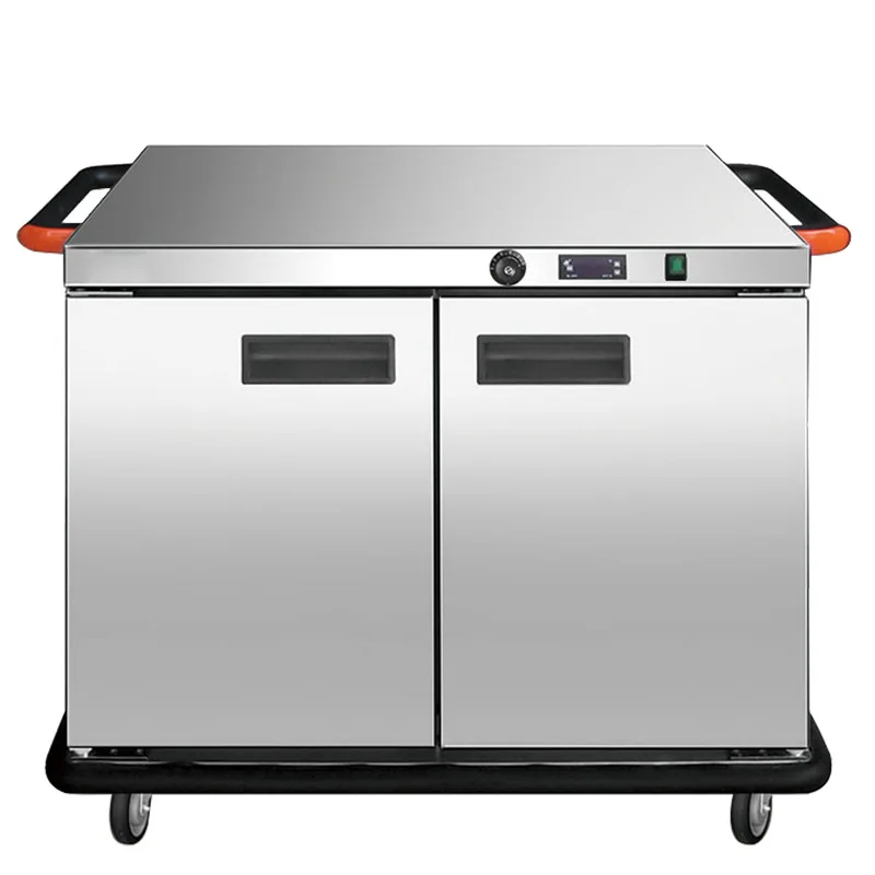 商业暖化食品车/厨房服务手推车推车/加热食品手推车 - buy 保温餐车