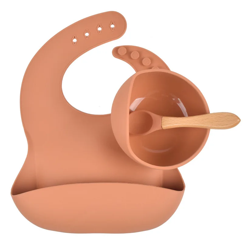 

Baby Plates Silicone With Spoon And Fork Silicone Spoon Baby, Customized color