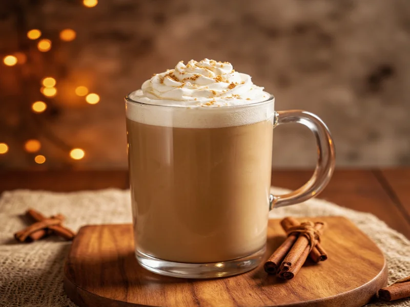 homemade pumpkin spice latte