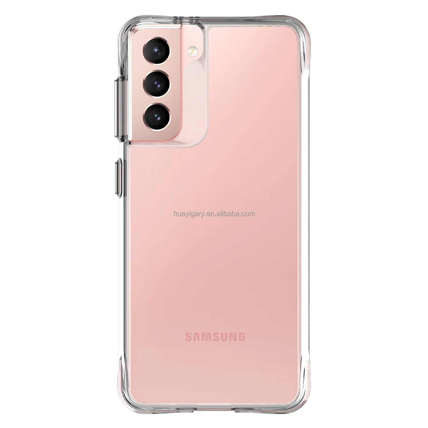 

Samsung Clear Cover Smartphone Cover EF-QG991 for Galaxy S21, extra-dunn und griffig, Schutz Case, durchsichtig