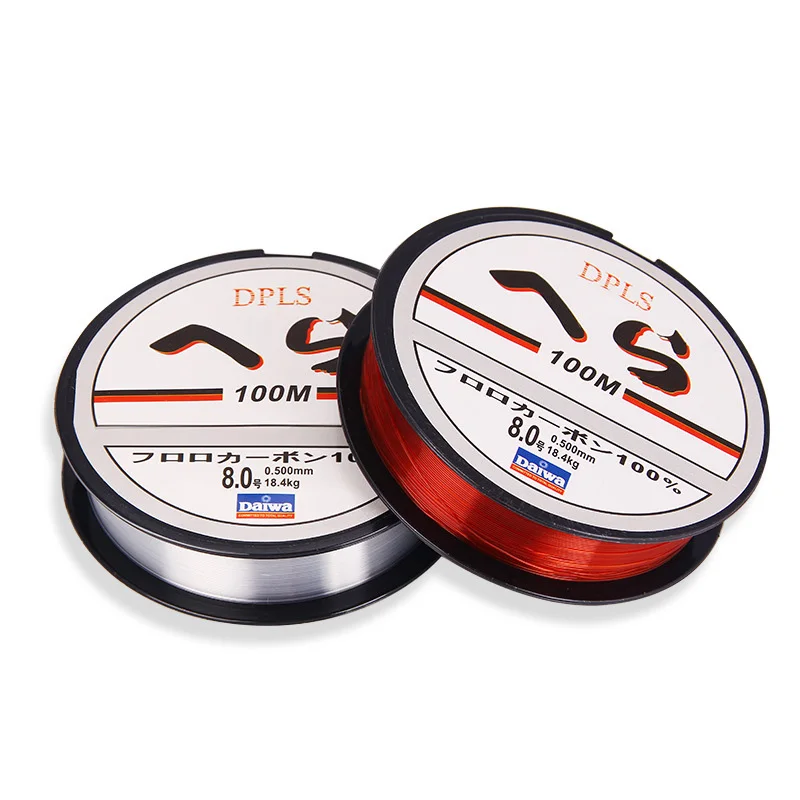 

Jetshark 0.4#-7# 100m White/Red Main Line Sub Line High Power Japan Nylon Fishing Line