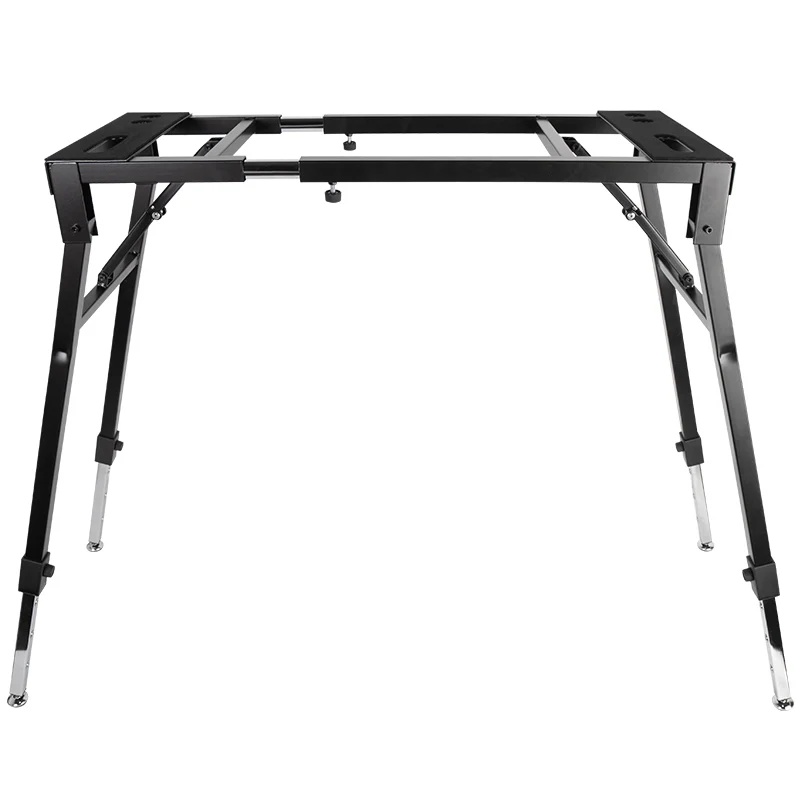 

Professional 61 76 88 Keys Folding stand Music Keyboard table for Studio Electronic Piano and Keyboard, Black painting