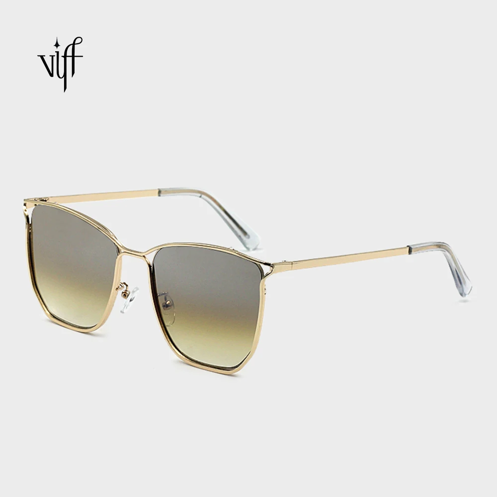 

VIFF HM17517 Eyewear Metal Oversize Fashion Designer 2021 Square Sunglasses