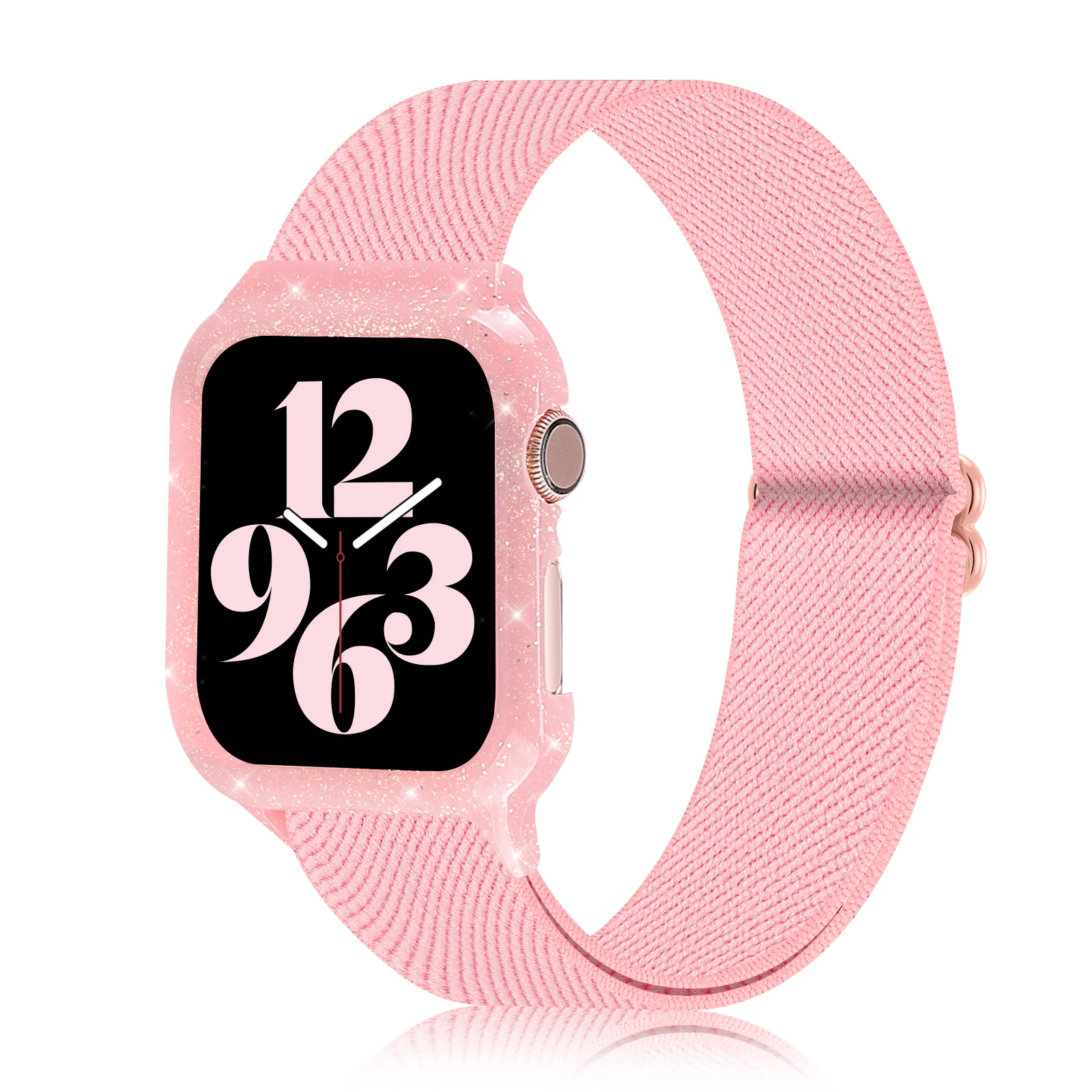 

38mm 42mm 40mm 44mm Nylon Fabric Sport Loop Band For Apple Watch Band Adjustable Wrist Strap For Iwatch Series 4 3 2, Optional