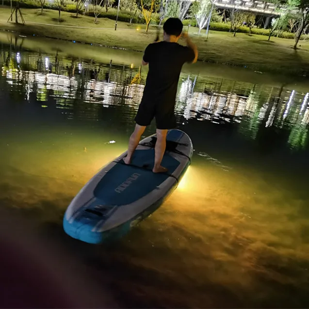 

Color Changing Lighting System - LED Lights Rechargeable Compatible with SUP SOT Paddleboard Kayak Canoe