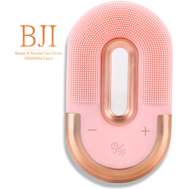 

2023 Silicone Charging Facial Cleansing Brush Wireless Skin Scrubber Cleaning Brush For Face