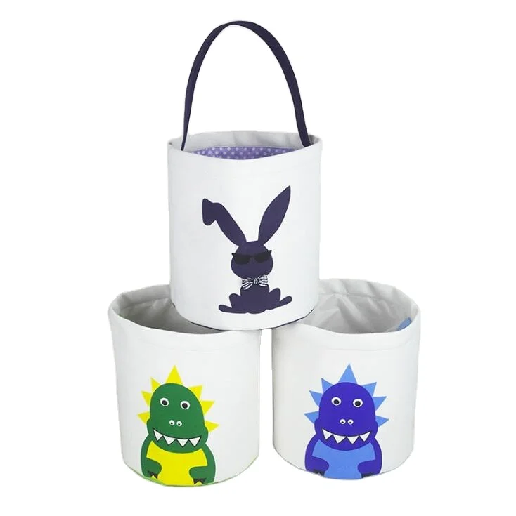 

15 colors Jute Rabbit Bucket Decoration Party Gift Bag Easter Gift Candy Bag Baby Toy Storage Bag Easter Burlap Easter Basket, 15 color