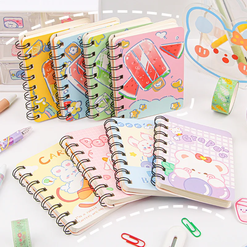 

wholesale eco friendly diary notebook kawaii cute kids gift stationery notebook mini portable fruit notebook