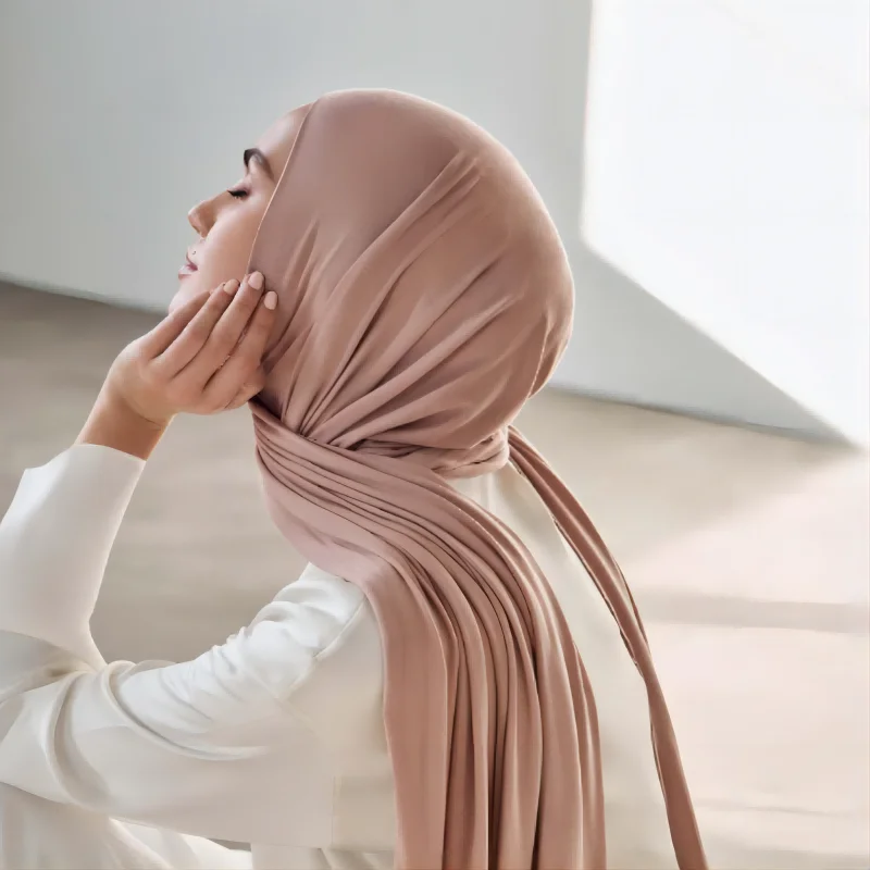 Jersey Hijab Muslim Headscarf