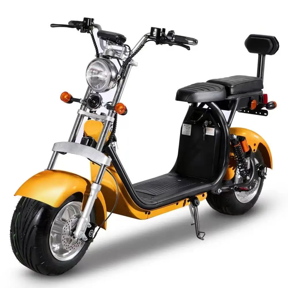 

Citycoco self-balancing electric scooters, fat tire off road electric scooter adult,scooter electric city coco Europe warehouse, Black