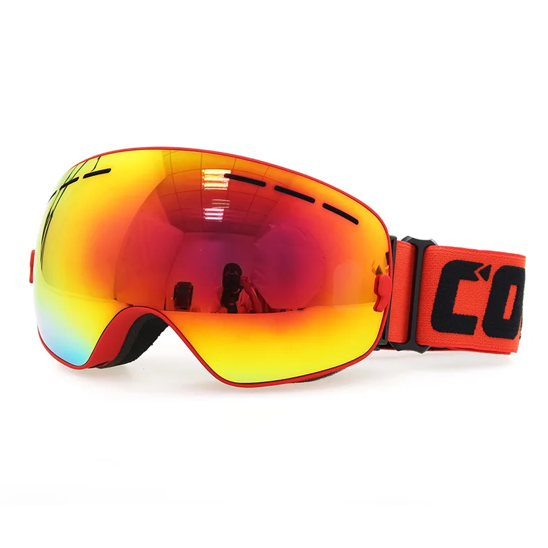 

OEM Gogle COPOZZ men's and women's large spherical ski Glasses ski equipment myopia Oculos Brillen double anti-fog ski Glasses