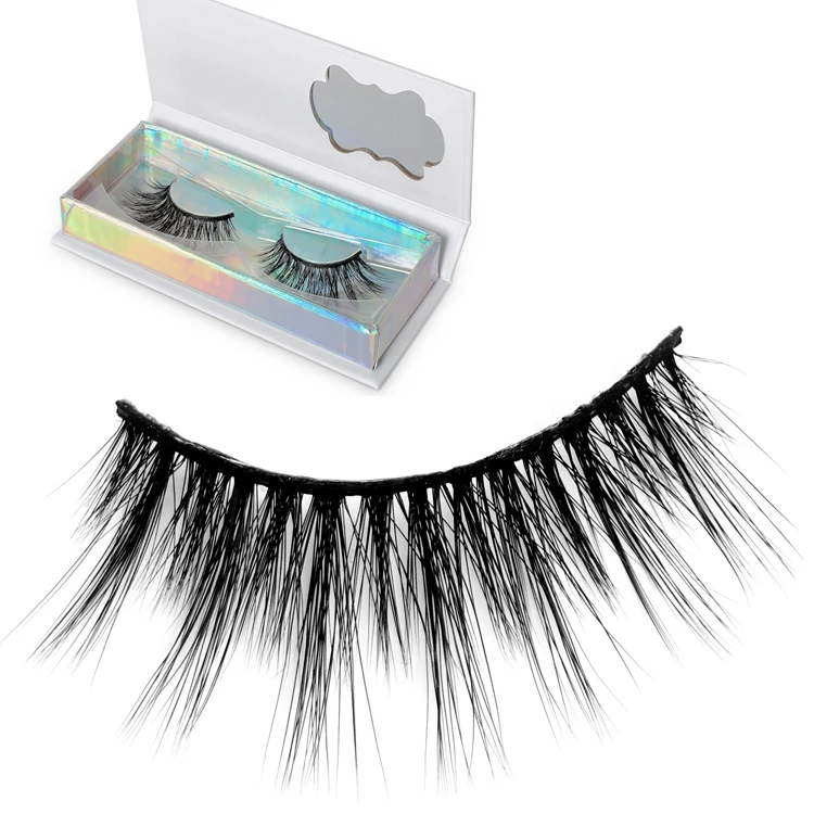 

Natural Long Lasting 3d Faux Mink Select False Eye Lashes With Lashes Box/case