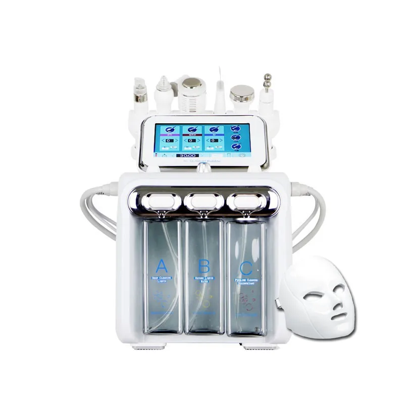 

CE Approed 7 in 1 H2O2 hydra / hydro dermabrasion machine, White
