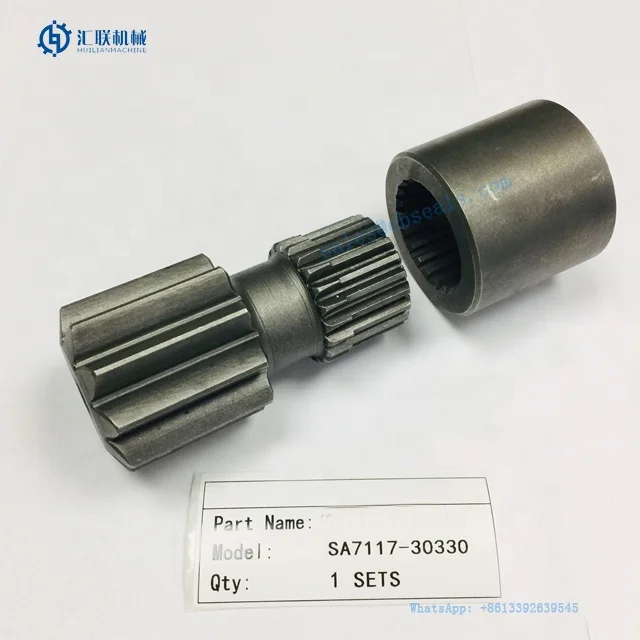 

SA7117-30330 Excavator Final Drive Sun Gear EC160B EC180B EC140 KEC150 EC140B EC210 EC210B Travel Motor Gearbox Parts 7117-30330