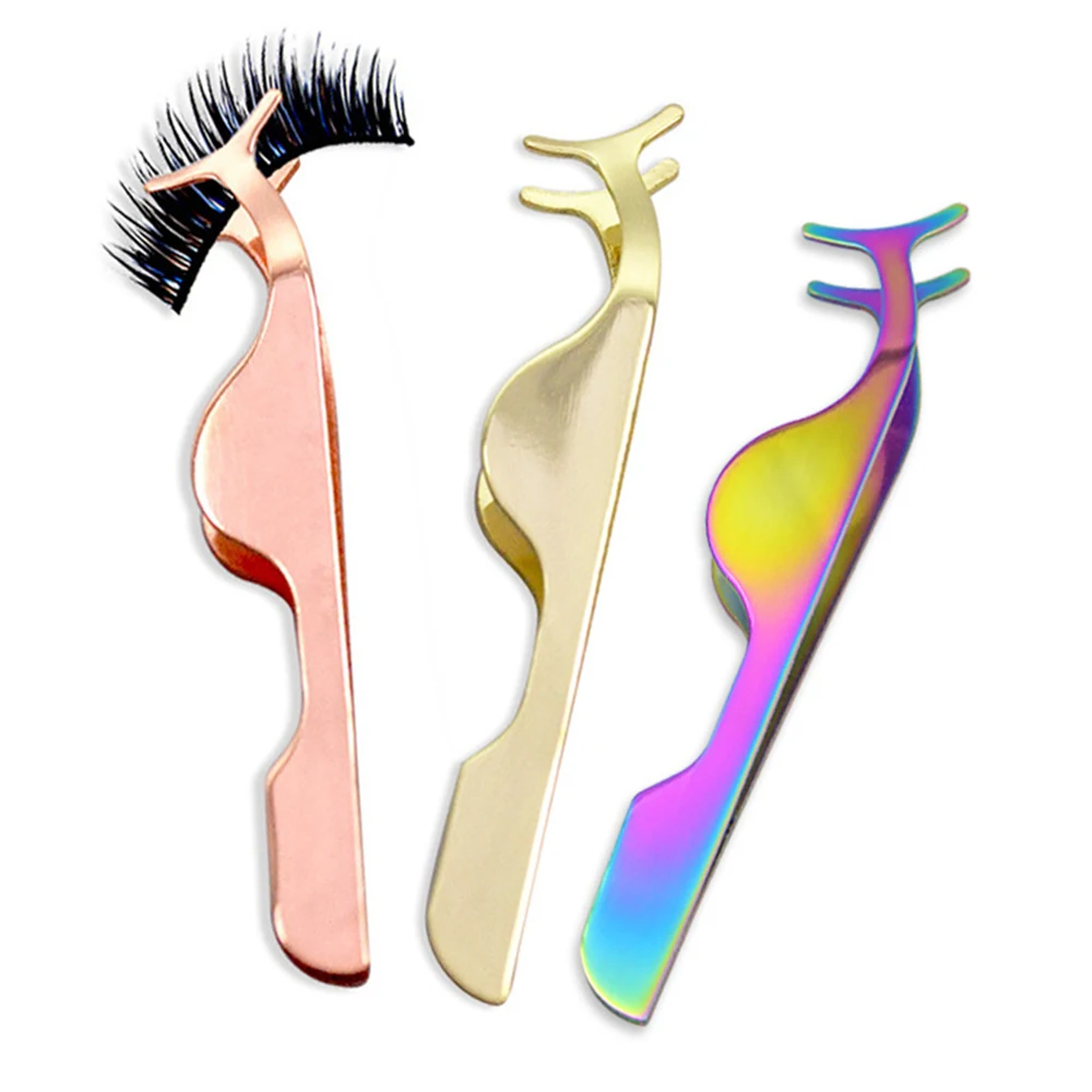 
Wholesale Custom Logo Eyelash Extension Tweezers Mink Eyelashes Tweezrs Sets 