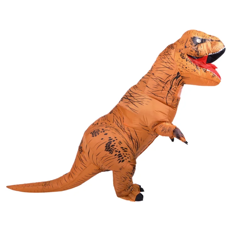 

Adult kids inflatable costume dinosaur suit animatronic T-rex Dinosaur halloween costume