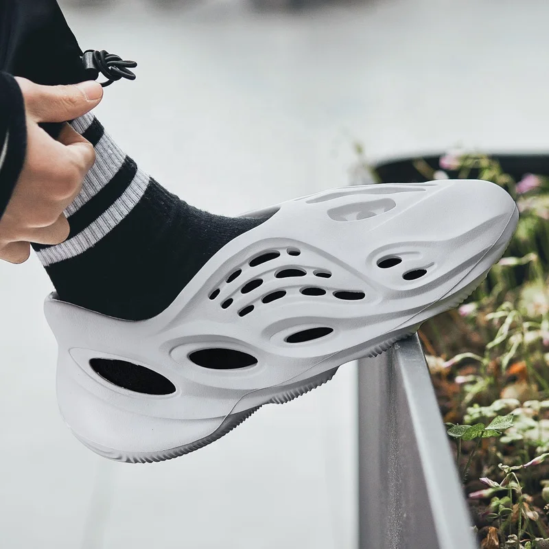 

Hopeful Yeezy Waverunner Foam Runner Orignal,Yeezy Foam Runnm Shoe,Grey Yeezy Foam Runner 47 48