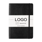 Customizable Logo Printing Fashion Exercise Planner Diary A5 Pu Leather Notebook