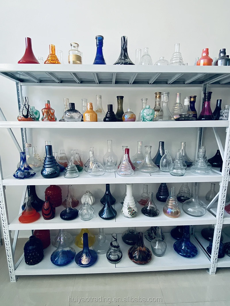 Wholesale Large Hookah Vase Extra Thick Glass Hookah Bottle High