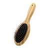 Superior quality personalize massage haie extension Wooden Bamboo Handle Hair Brush