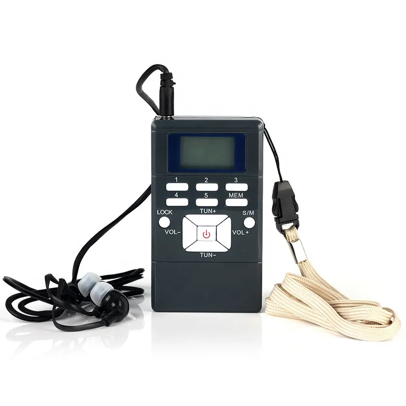 High Sensitive For Tour/School/Training Portable Mini Pocket Digital Am Fm Radio