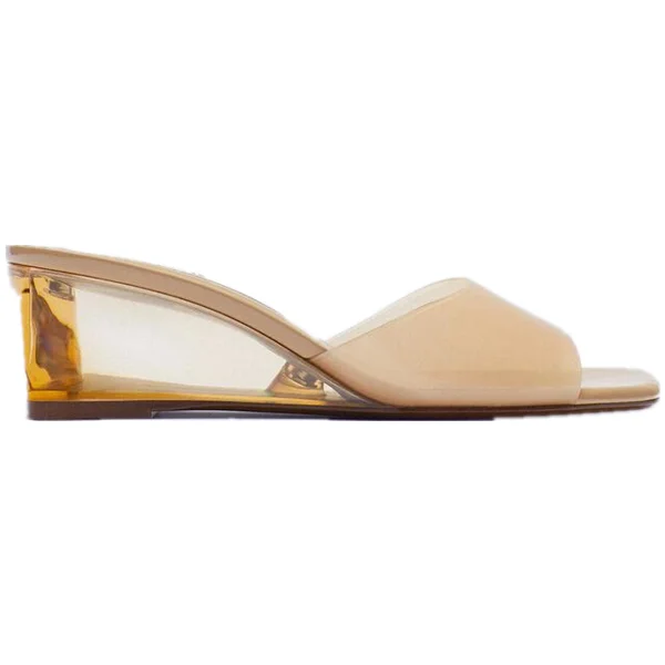 

new arrivals summer wholesale transparent crystal fashion womens shoes