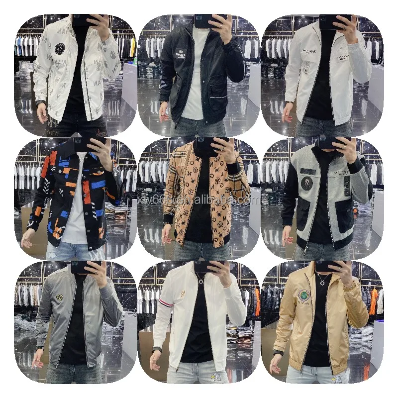 

High quality wholesale hot selling logo winter outdoor college baseball men's jacket and jacket cotton jacket Lightman Bomber Ja, Customized color